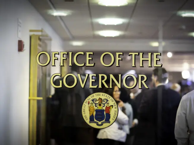 The New Jersey governor's office in Trenton.